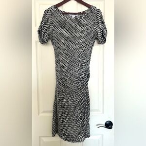 DVF silk dress size 12